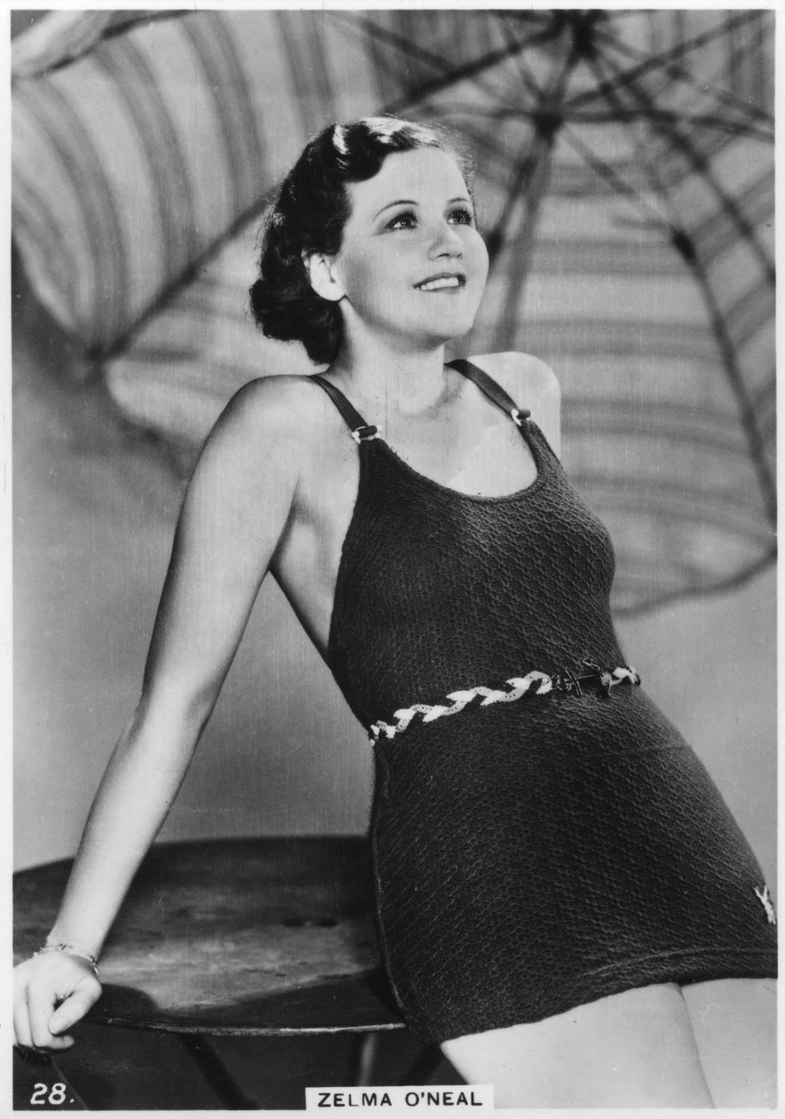 ゼルマ・オニール、アメリカの女優、歌手、ダンサー、c1938 作： 不明