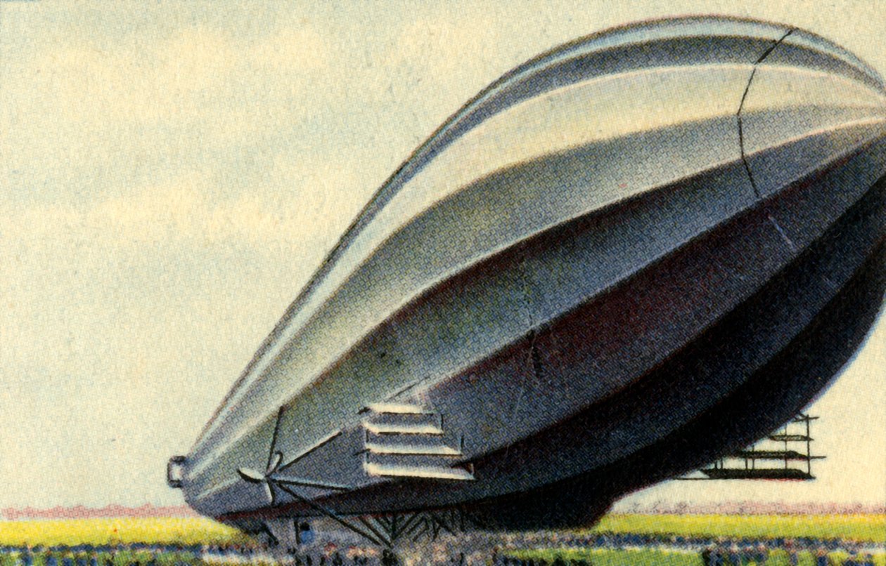 ツェッペリンLZ 4、1908、1932。 作： 不明