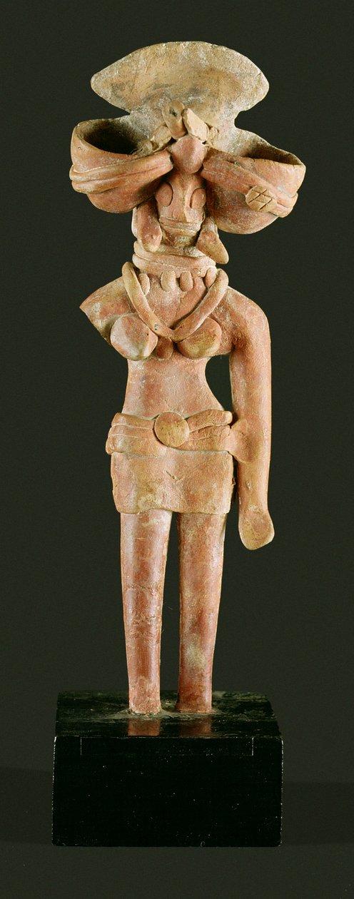 テラコッタの母の女神、モヘンジョダロ、紀元前2300年〜1750年 作： 不明不明