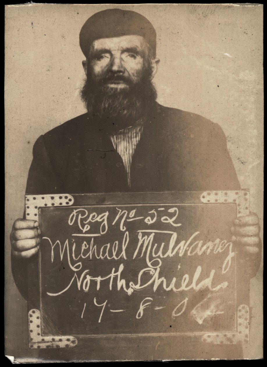 飲酒と物乞いで逮捕されたマイケルマルバニー、ノースシールズ、イギリス、1904年 作： 不明不明