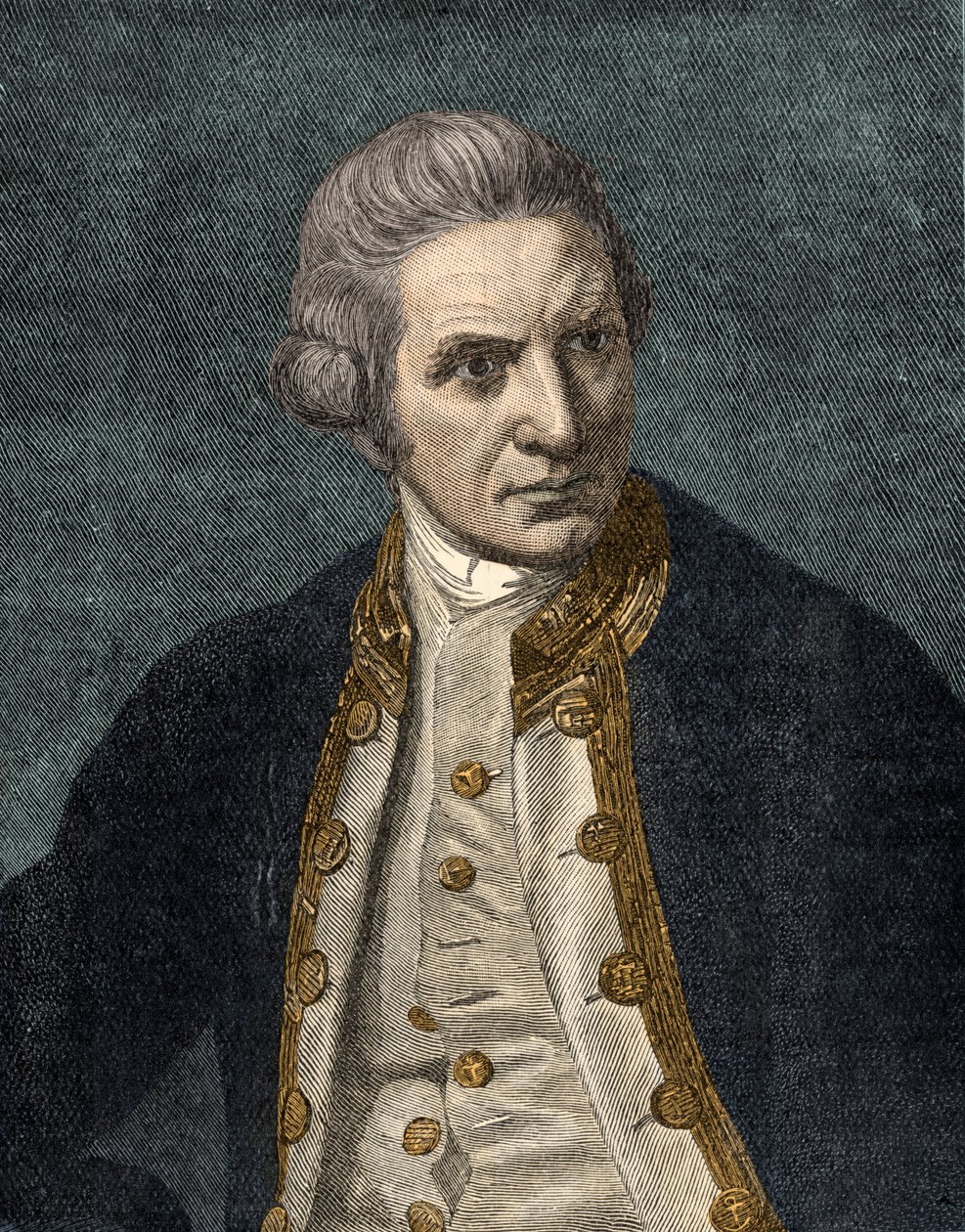 Capitão James Cook - retrato 作： 無名の画家