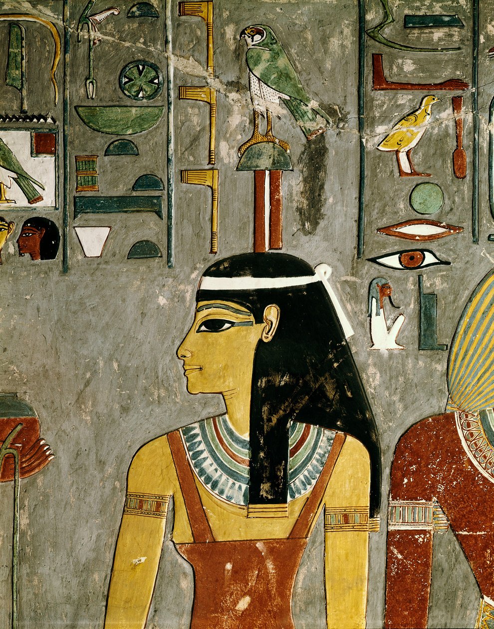古代エジプト：ネフティスの女神 作： 不明