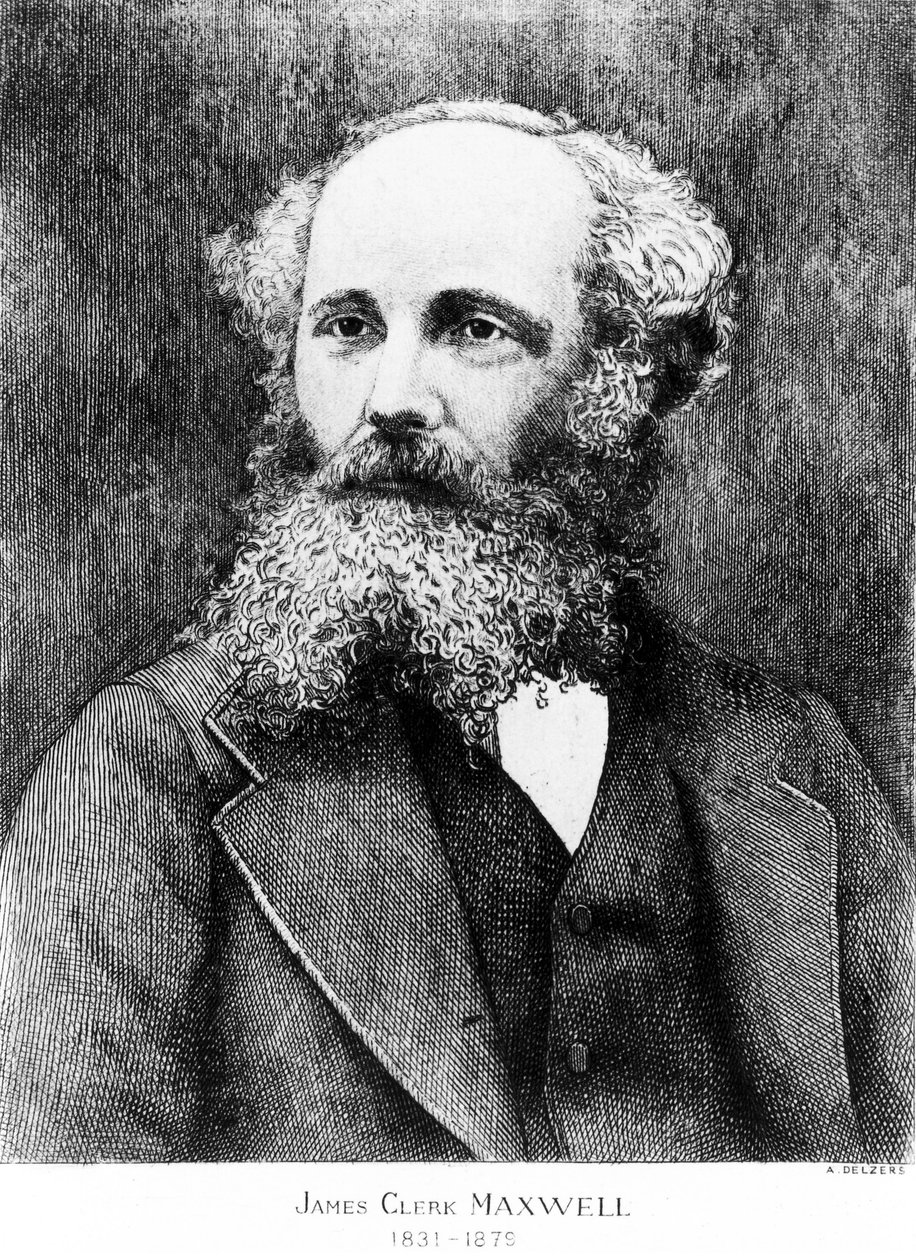 ジェームズ・クラーク・マックスウェル（スコットランドの物理学者、1870年代頃 作： 不明