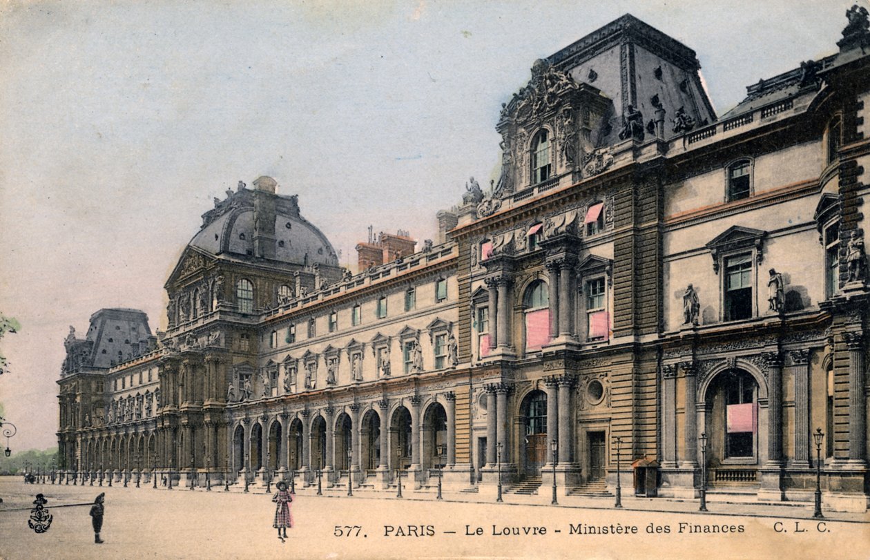 フランス、パリ：ルーブル美術館、財政省 作： 無名の画家