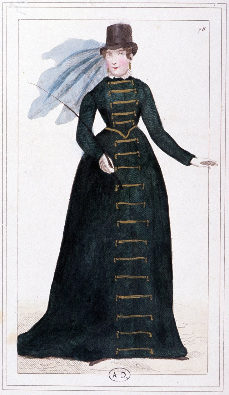 ポーリーヌ・ボナパルト、1810年頃（エングレーヴィング） 作： 無名の画家