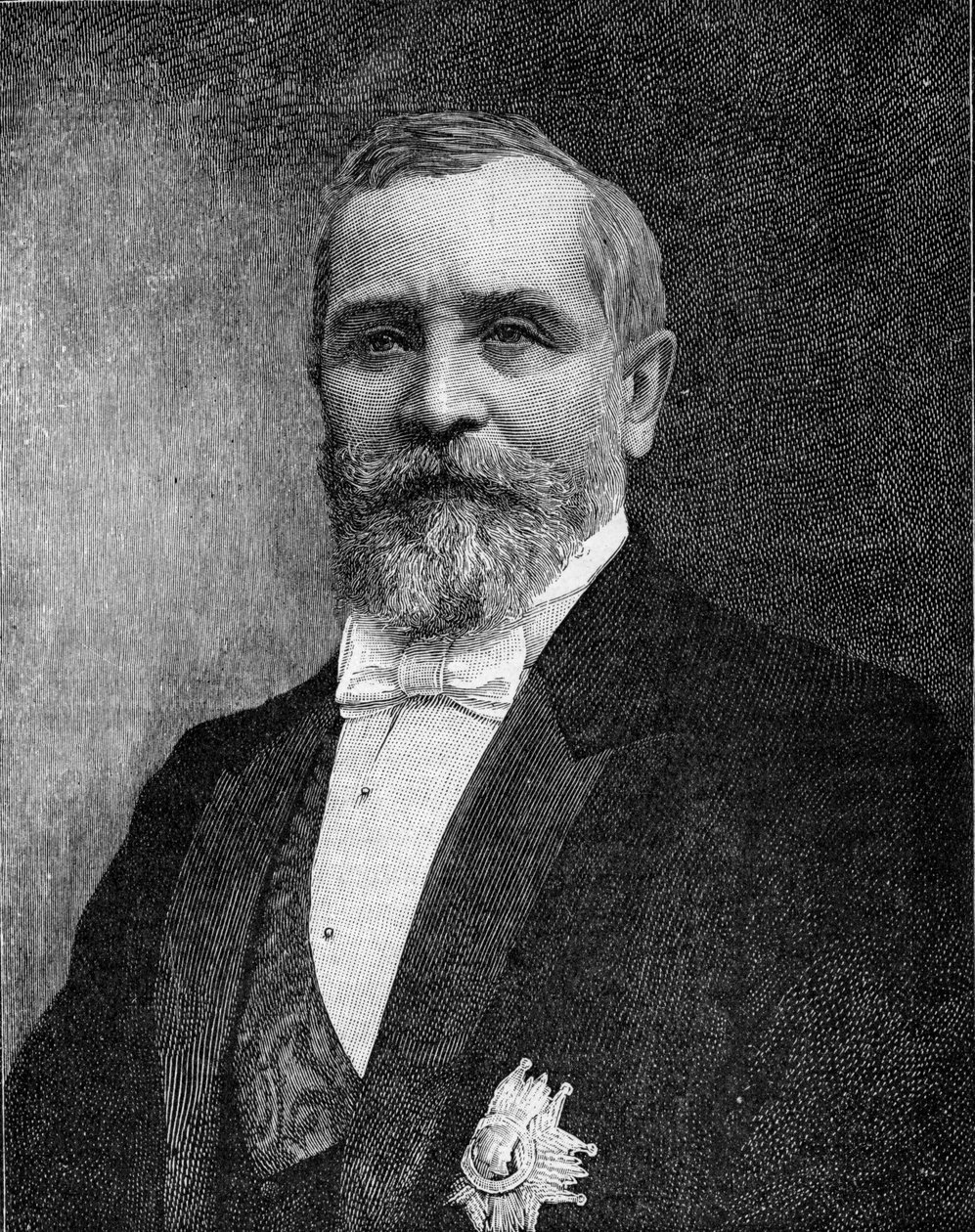 ルベ大統領、1900年頃の肖像画（エングレーヴィング） 作： 無名の画家