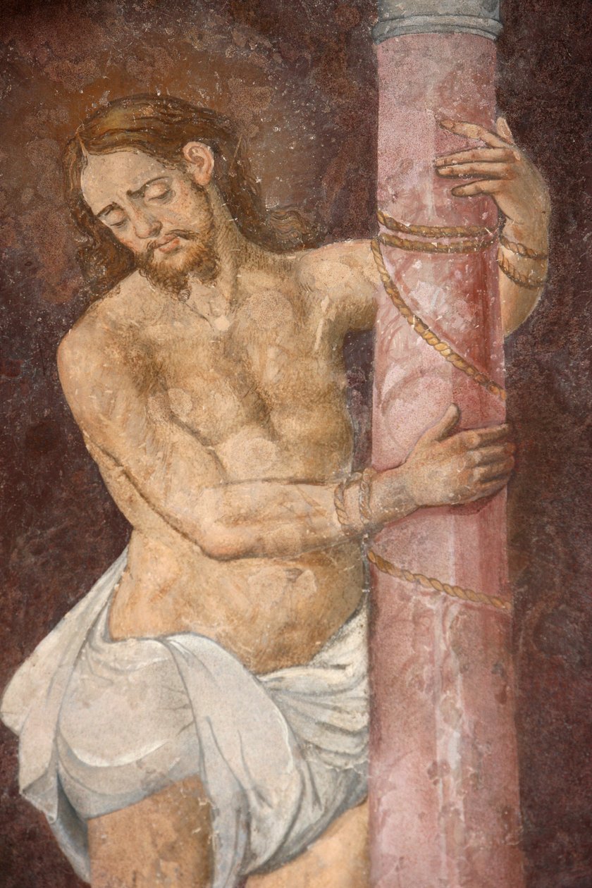 サン・ヘロニモの教会Tied Christ Madrid Spain 作： 不明