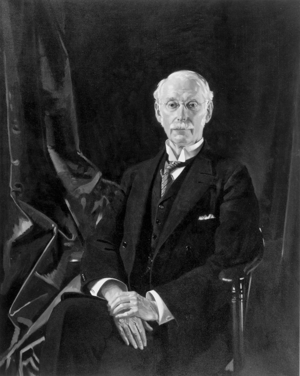 アイルランドのエンジニア、サー・チャールズ・アルジャーノン・パーソンズ（Sir Charles Algernon Parsons 作： 不明