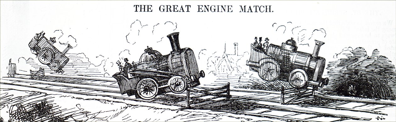 The Great Engine Match」。 作： 不明