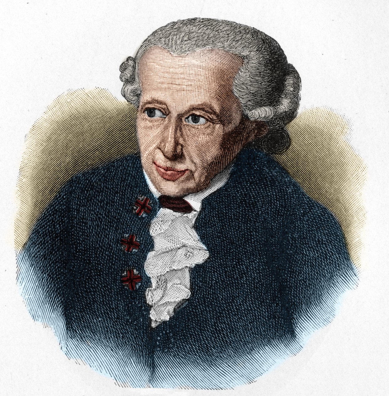 エマニュエル・カントの肖像（Immanuel Kant 作： 無名の画家