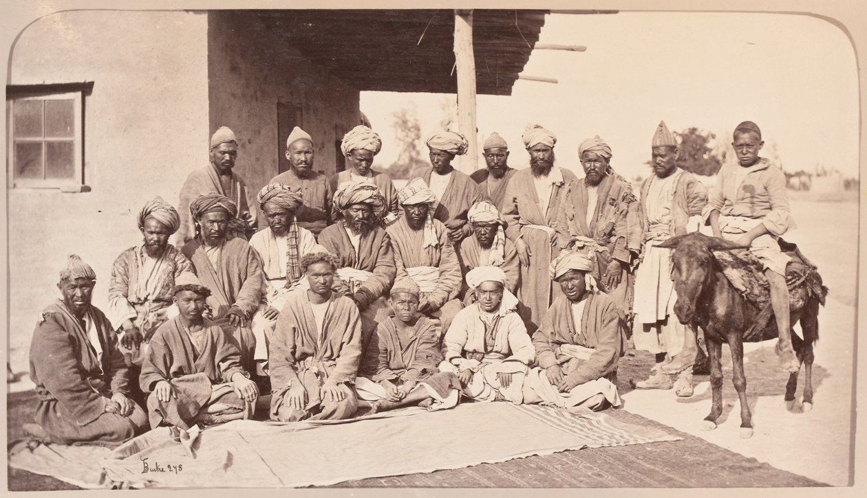 Durbar MaidanとLogar Chiefs、Kabul 作： 未知の写真家