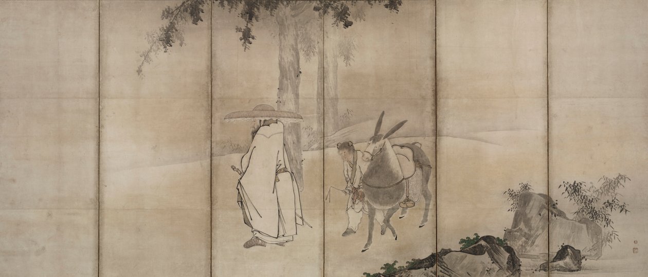 す し 祖 職、 エアｒｌｙ １６００ｓ。 作： 雲谷等顔