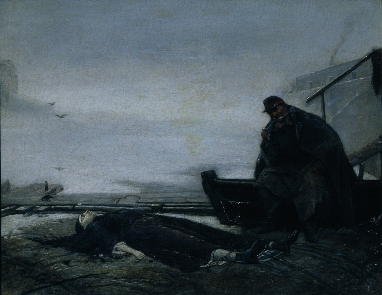 1860年代半ばの溺死 作： Vasili Grigorevich Perov