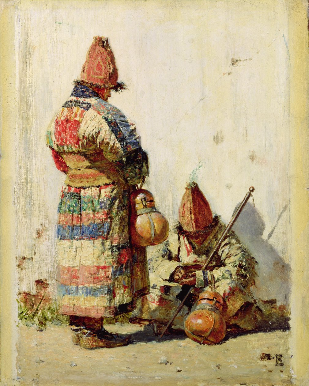 In Turkestan（油彩・キャンバス 作： ヴァシリ・ヴァシリエヴィチ・ベレシチャギン
