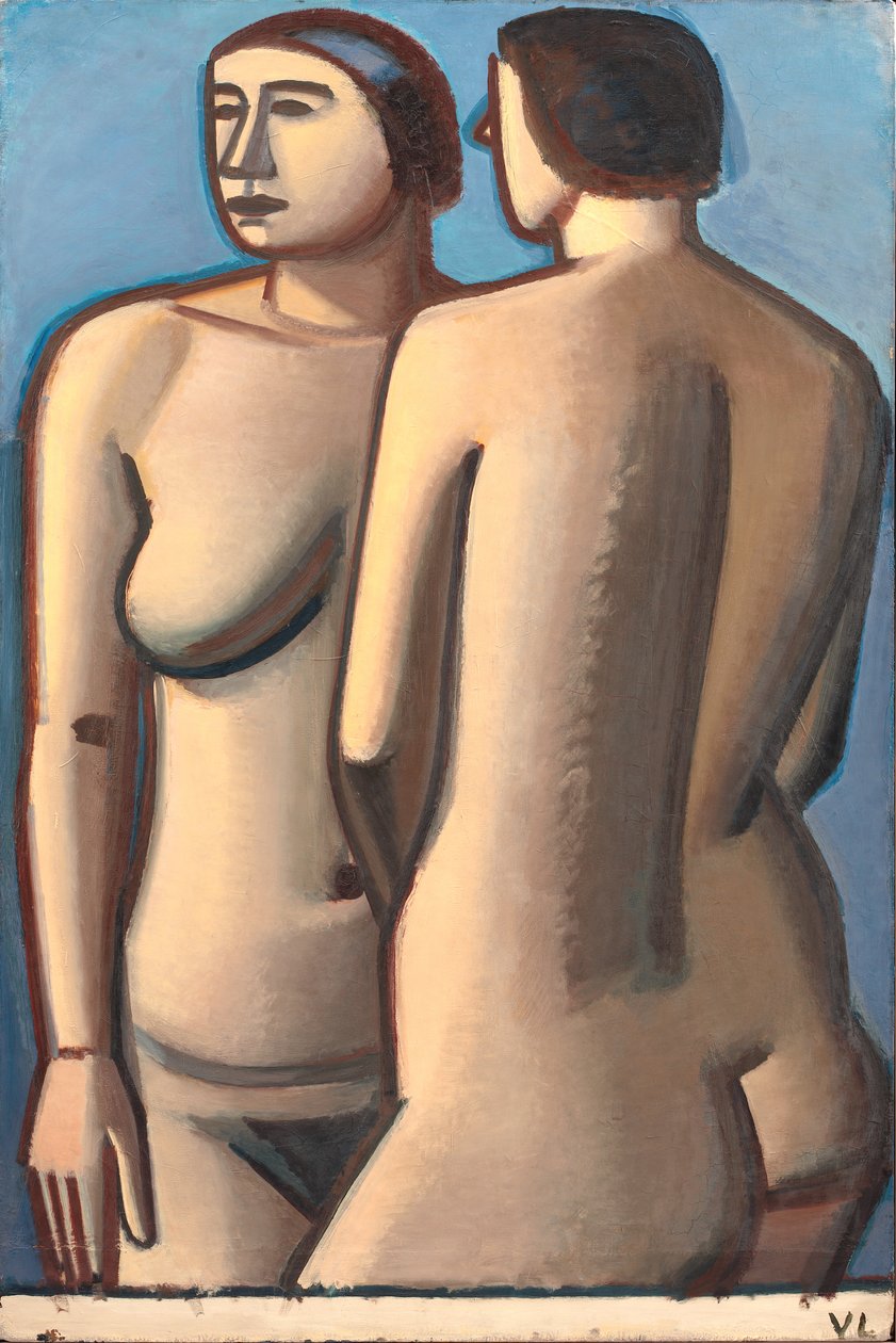 2 つの女性のヌード 作： Wilhelm Lundstrom