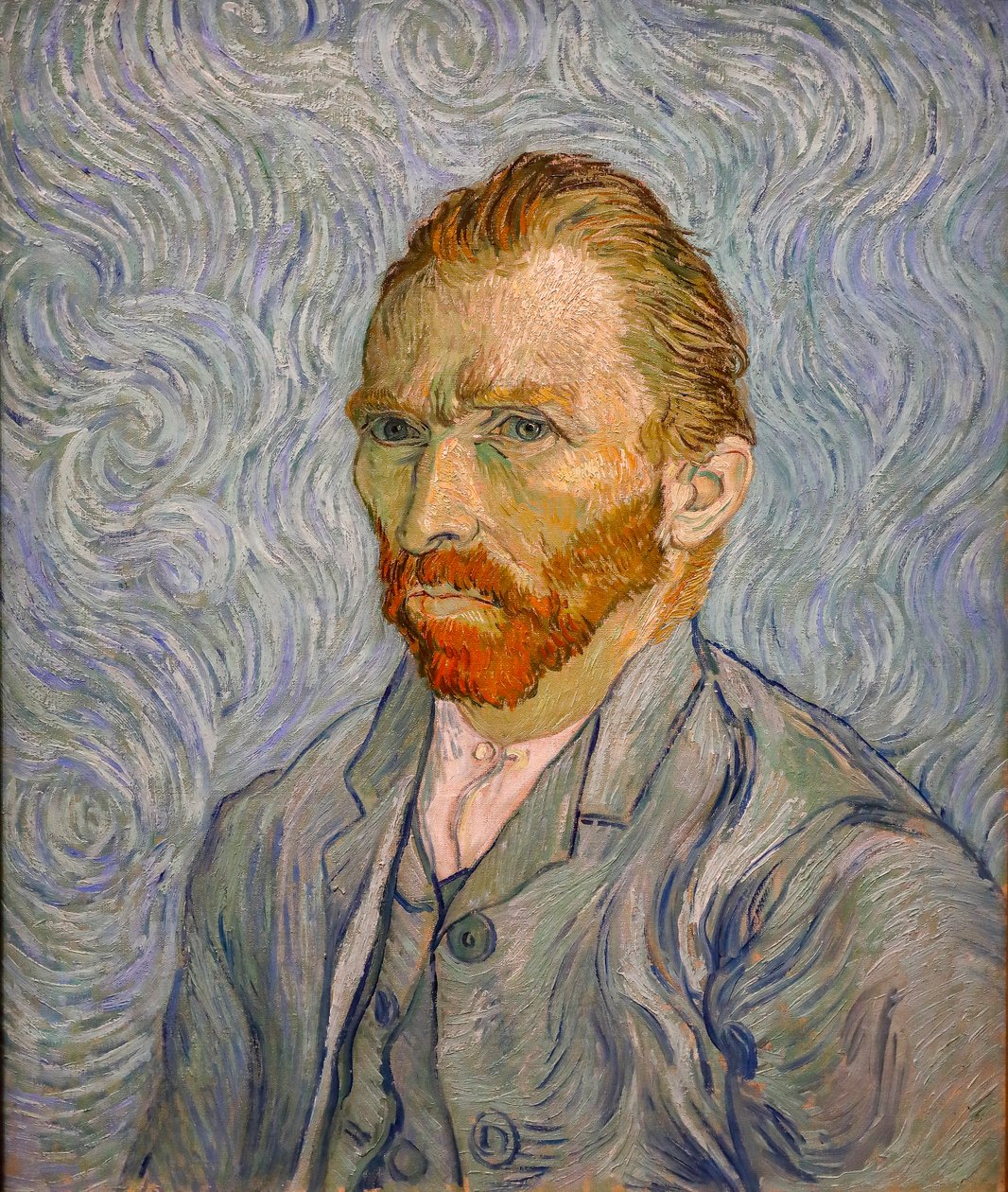 アーティストの肖像 作： ヴィンセント・ヴァン・ゴッホ
