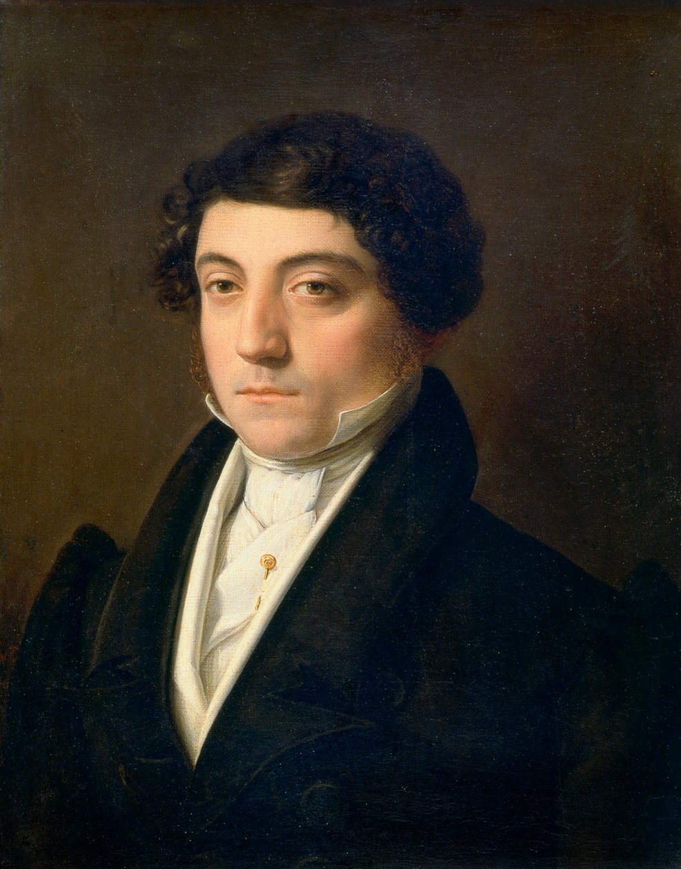 ジョアッキーノ・ロッシーニの肖像 1830年 (1792-1868) 作： ヴィンチェンツォ・カムッチーニ