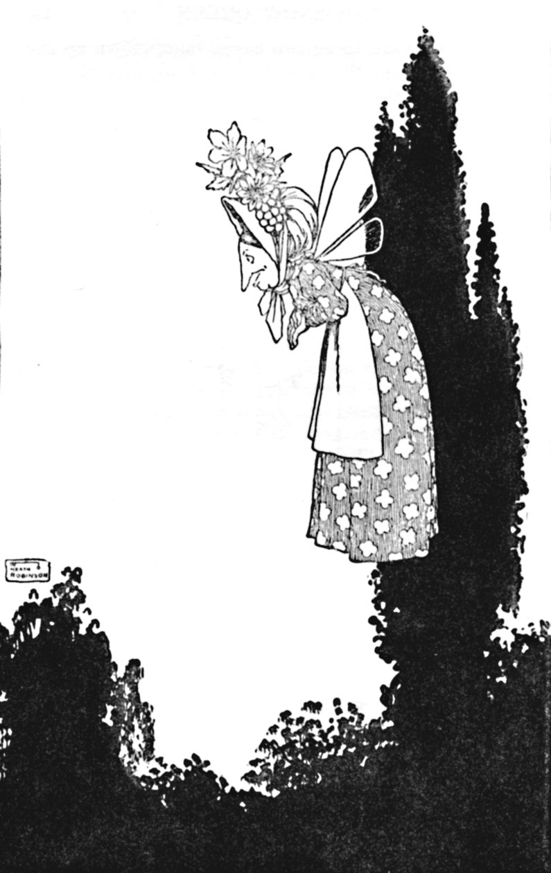 エルフィンキングス家政婦、c1930 作： ウィリアムヒースロビンソン