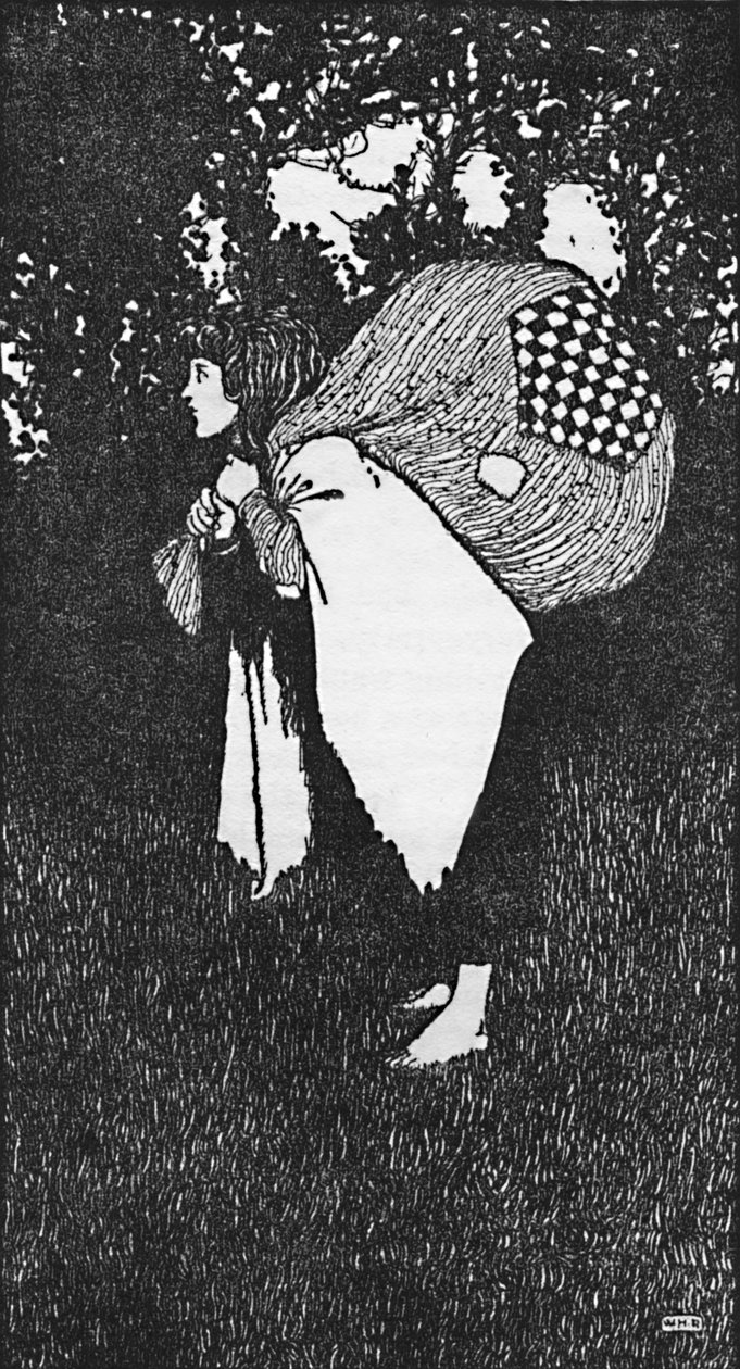 キッチンメイド、c1930 作： ウィリアムヒースロビンソン