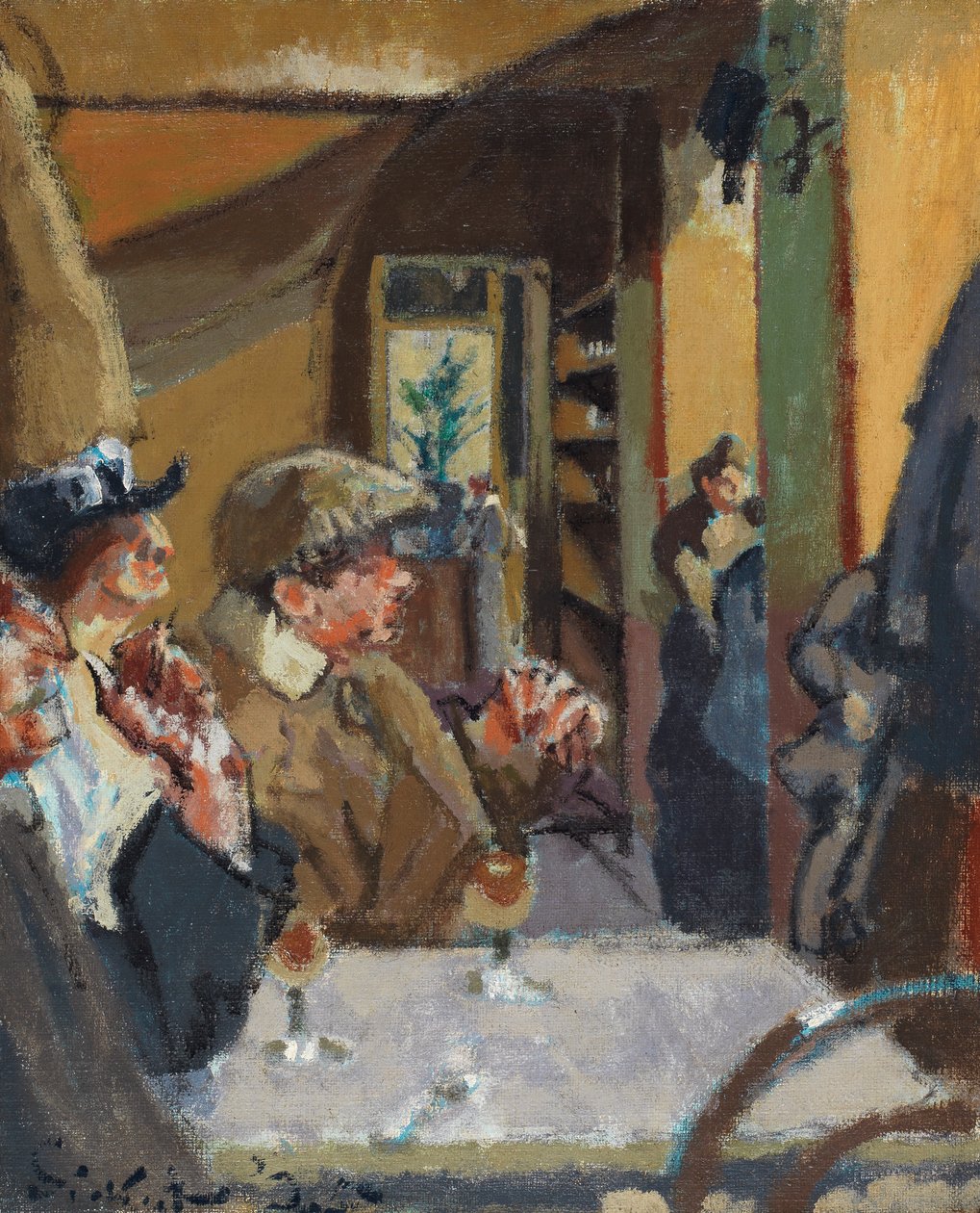 Chez Vernet、1925 作： ウォルター・リチャード・シッカート