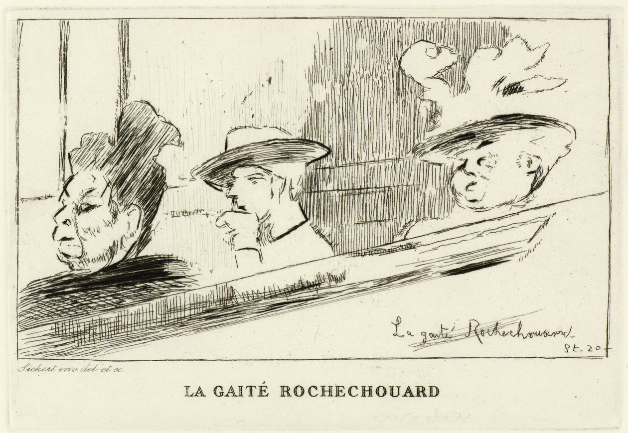 La Gaite Rochechouart 作： ウォルター・リチャード・シッカート