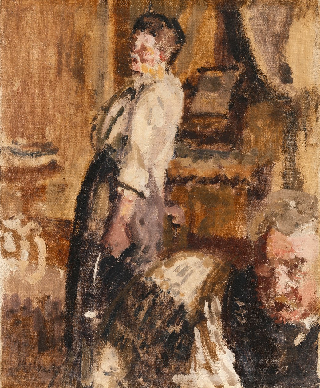 日曜の午後、1915年頃 作： ウォルター・リチャード・シッカート