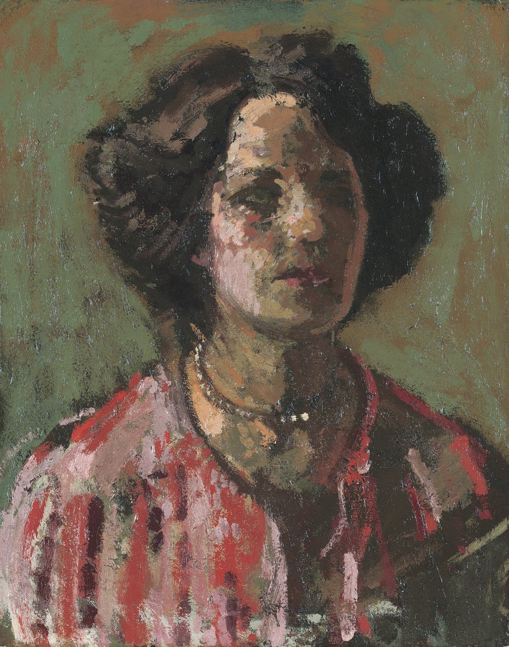 真珠のネックレス、c.1907-08 作： ウォルター・リチャード・シッカート