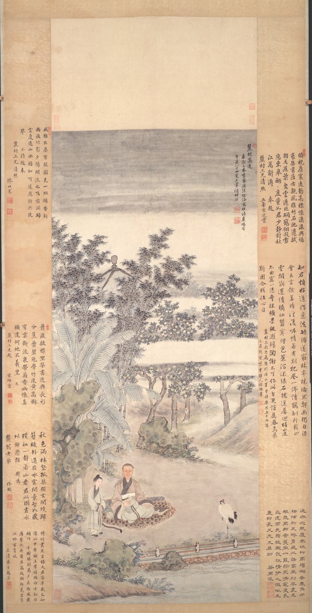 安斉の肖像 作： 王Hu