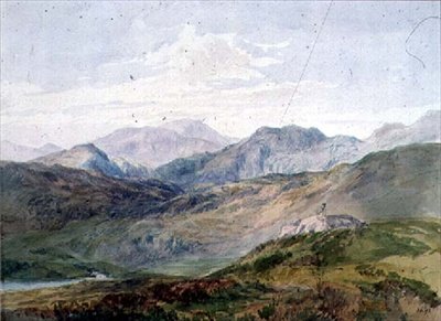 Trefriw近くのLlanrhychwn 作： ワーウィックブルックス