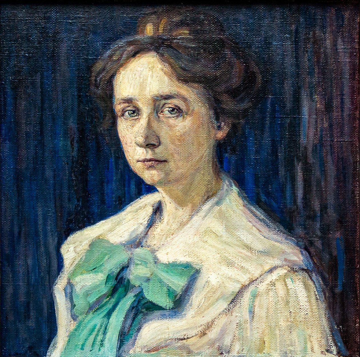 ガブリエレ・ミュンター、1905年。 作： ワシリー・カンディンスキー