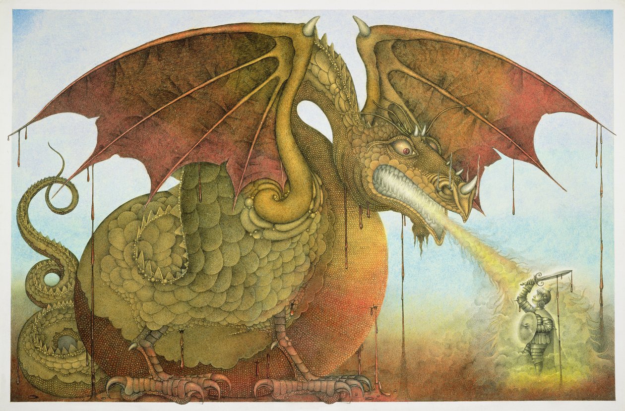 セント・ジョージとドラゴン 作： ウェイン・アンダーソン