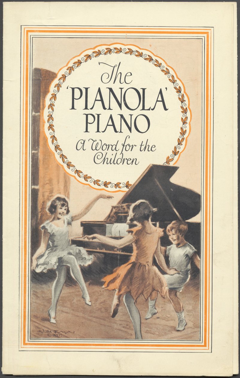 エオリアン社のピアノ（1920年代 作： ウィルフレッドフライヤー