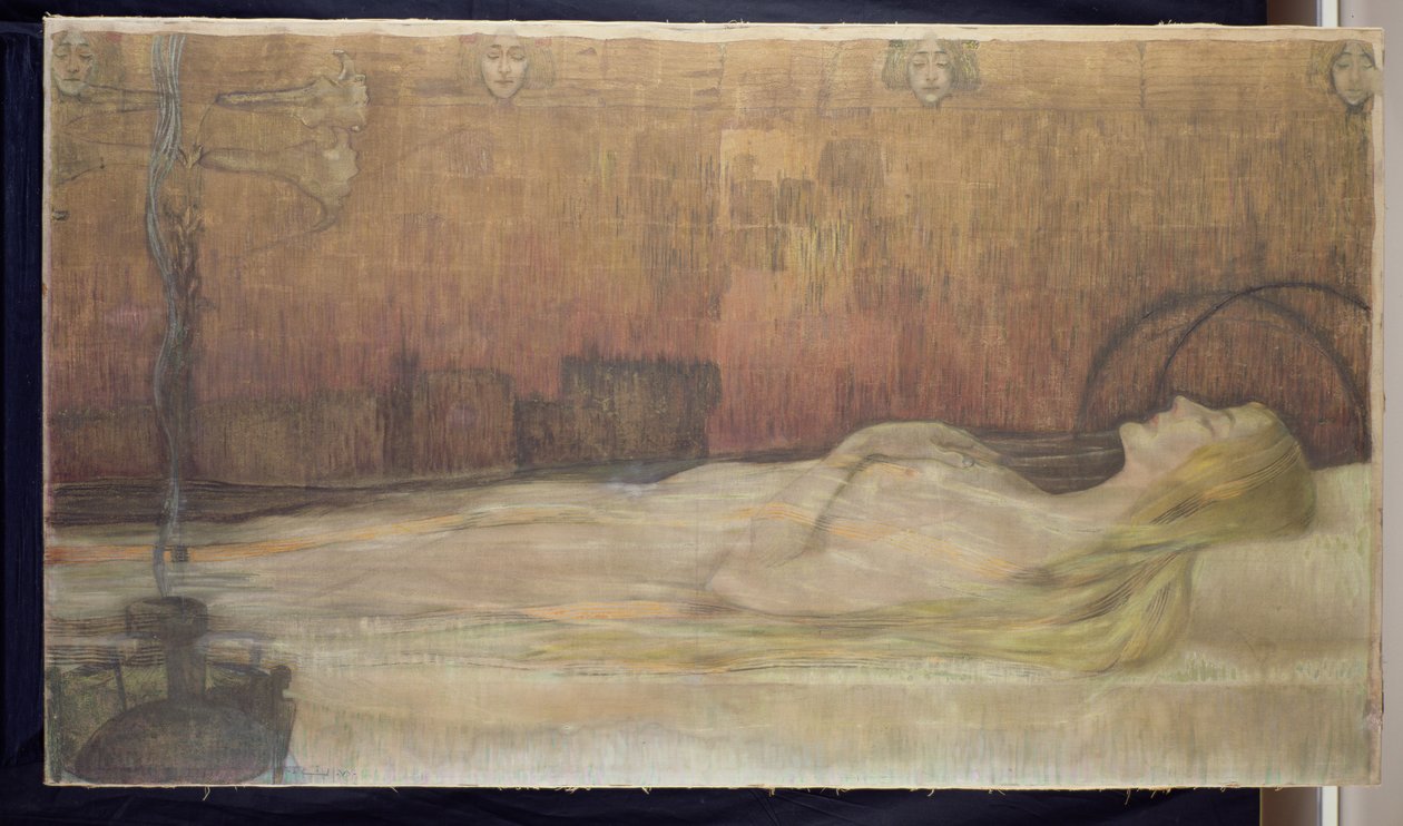 永遠のビジョン、1900年頃 作： ヴィルヘルムリスト