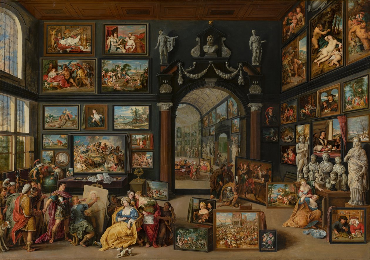 Apelles Painting Campaspe、c.1630 作： ウィレムヴァンIIヘクト