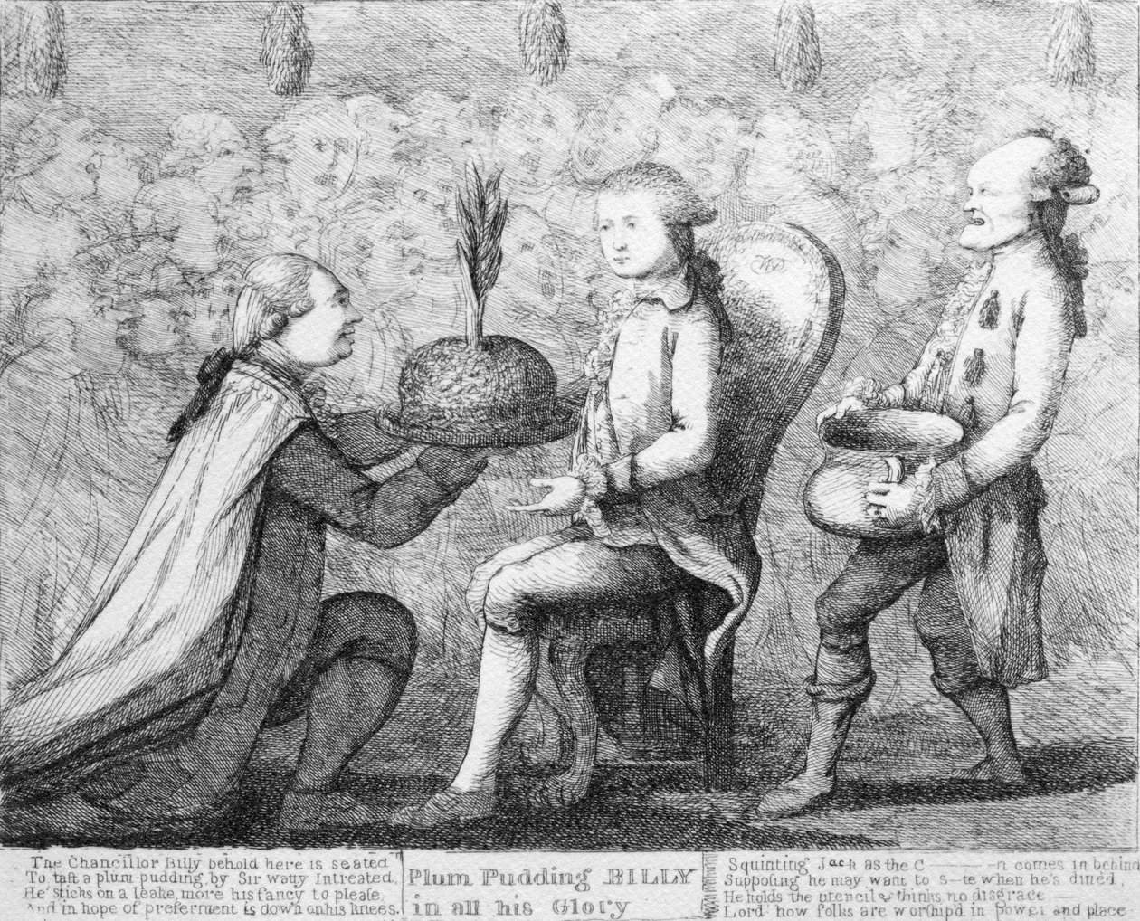 1784年のデント後の栄光に輝くプラムプディングビリー 作： ウィリアム・デント