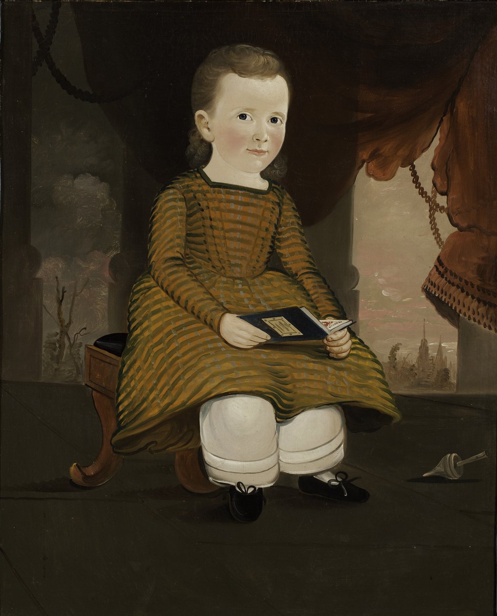 メイン州の小さな子供、1846年 作： ウィリアム・マシュー・プライア