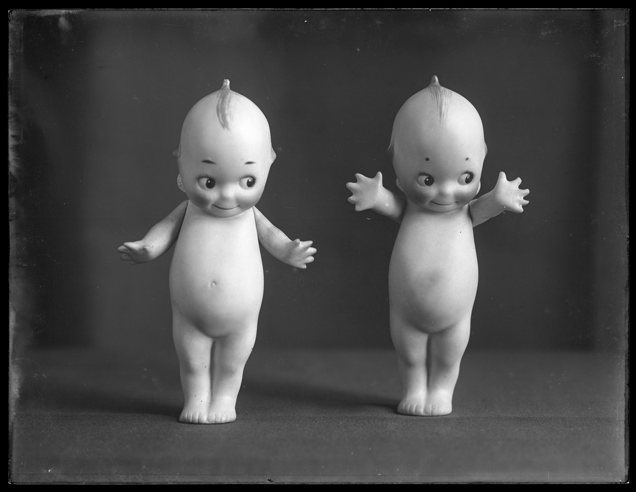 キューピー人形のペア、1913年 作： ウィリアムデイビスハスラー