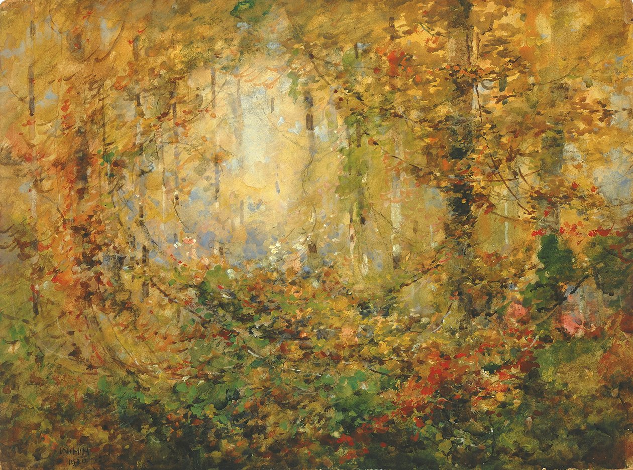 Autumn Tangle, 1920. 作： ウィリアムヘンリーホームズ