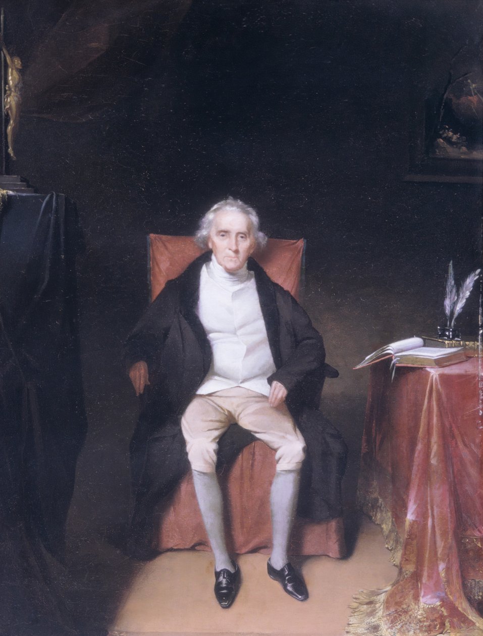 1830年頃、キャロルトンのチャールズ・キャロル。 作： ウィリアム・ジェームズ・フバード