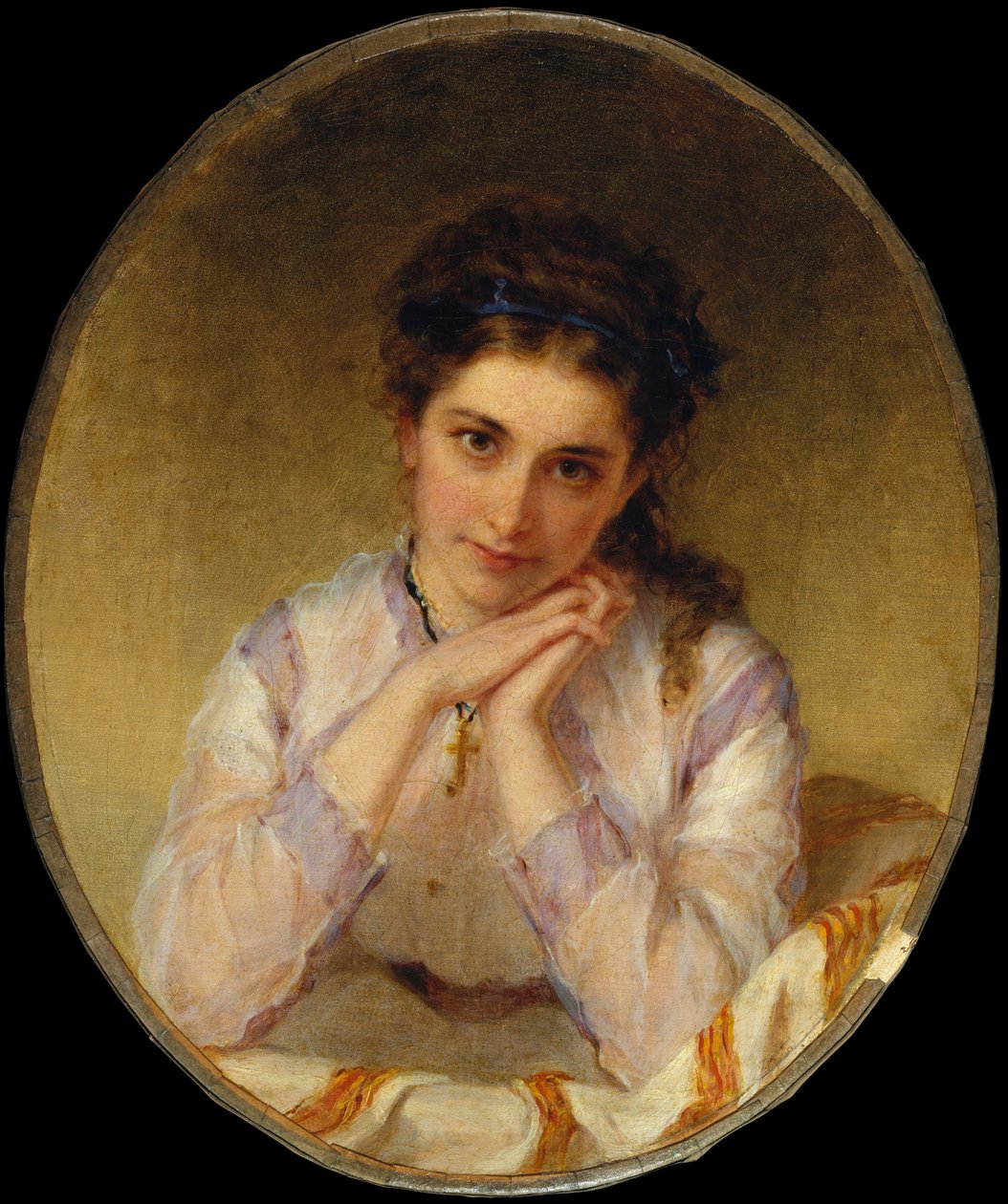 メアリー・カドワラダー・ローレ、1868年。 作： ウィリアム・オリバー・ストーン