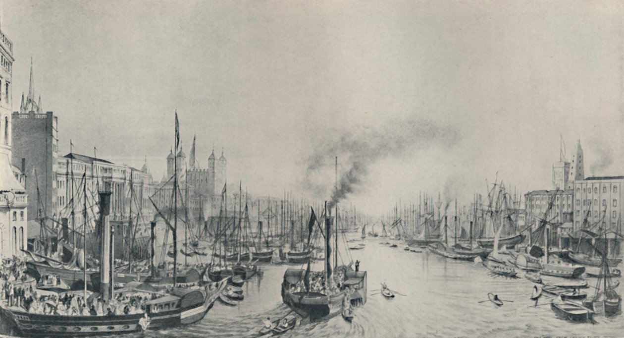 The Pool：Steamer Trips、1841、1920 作： ウィリアム・パロット