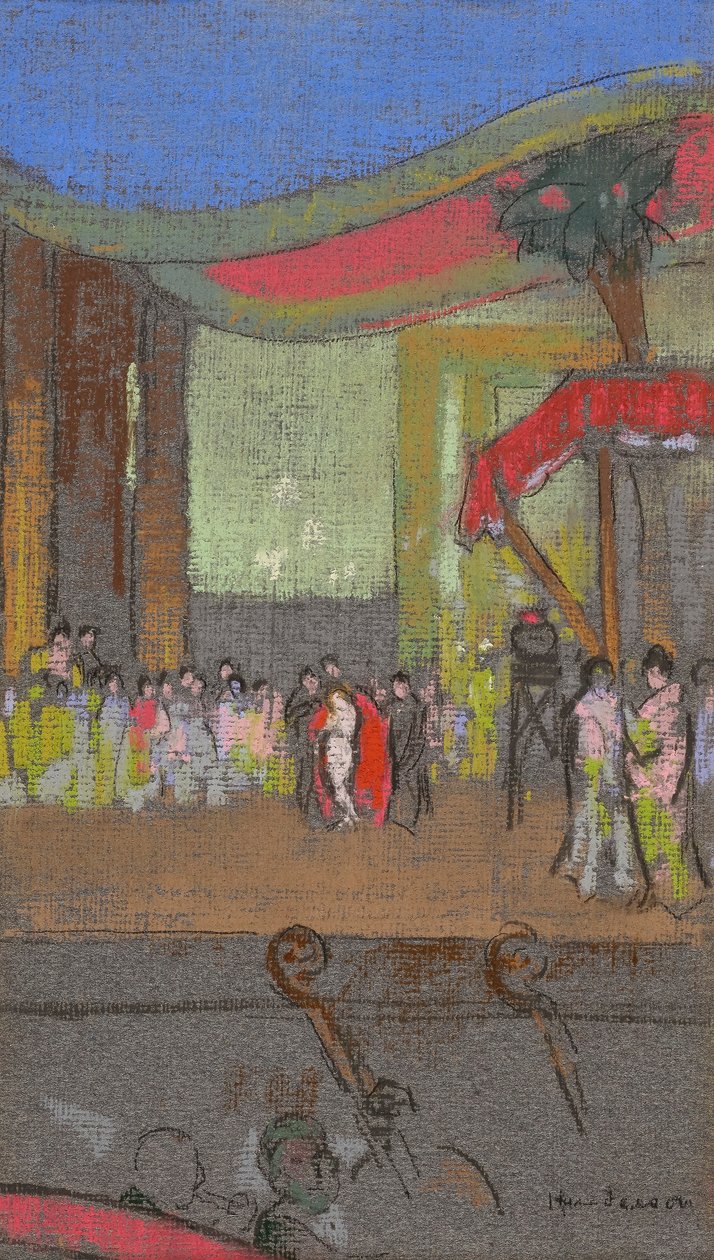 オペラの舞台美術 作： ウィリアム・ペンハロウ・ヘンダーソン