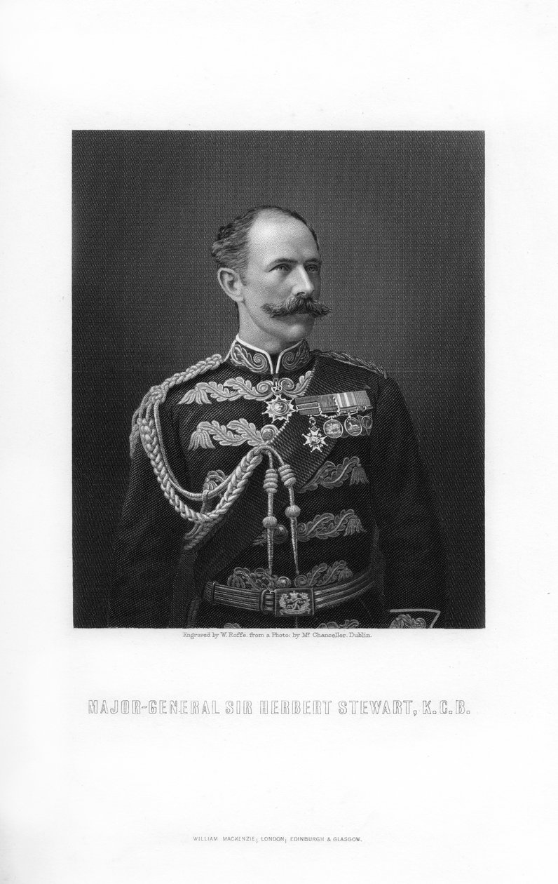ハーバートスチュワート卿、イギリス兵、1893年。 作： ウィリアム・ロフ