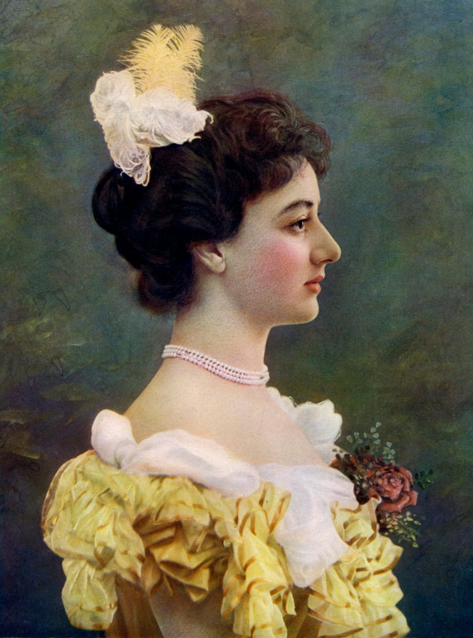モードホフマン、女優、1899年-1900年。 作： ウィリアムとダニエルダウニー