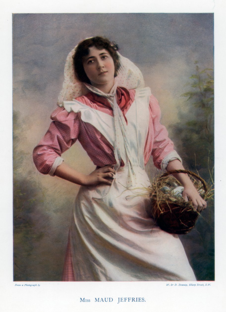 モードジェフリーズ、アメリカの女優、1901年。 作： ウィリアムとダニエルダウニー
