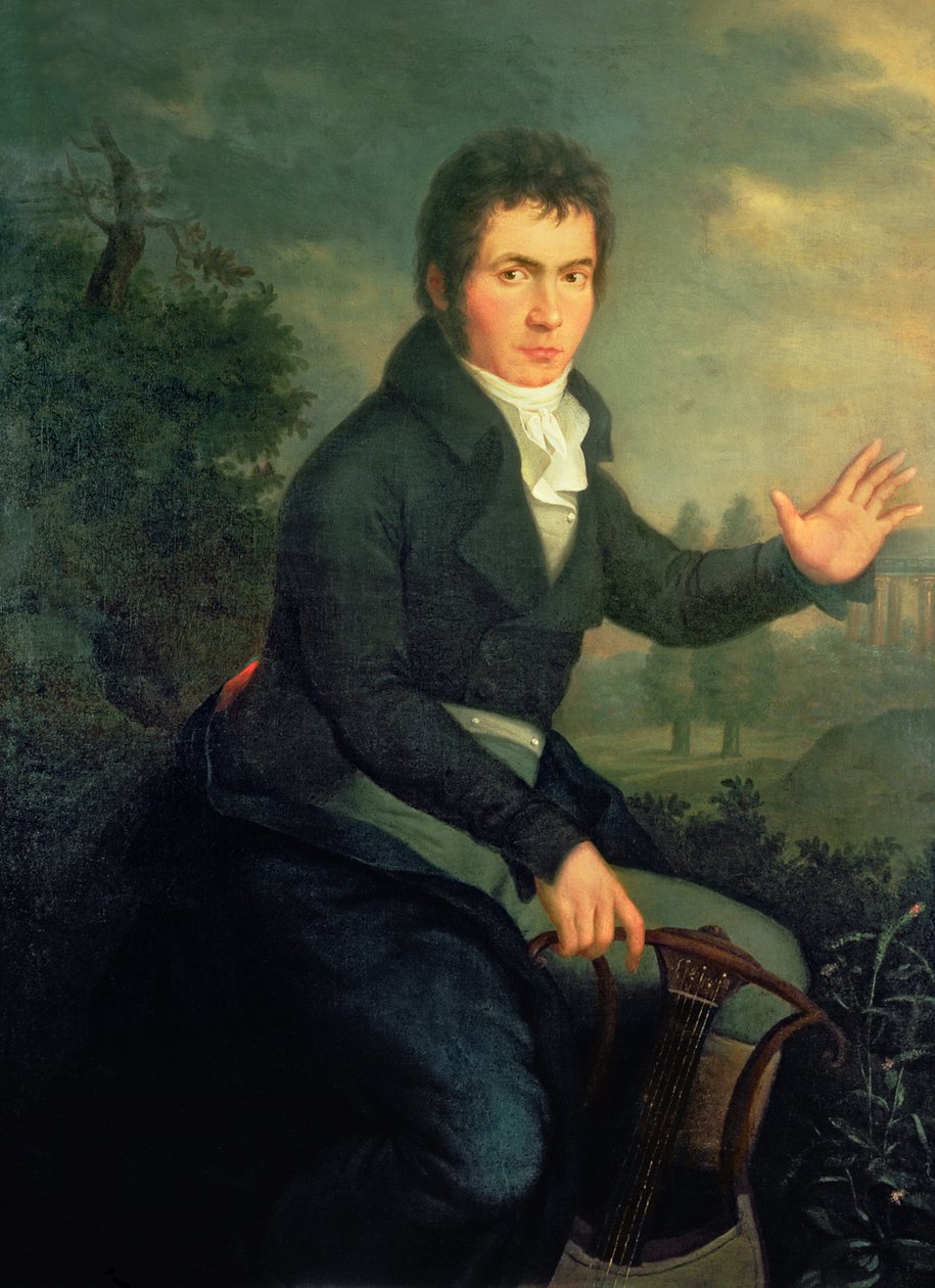Ludvig van Beethoven（1770-1827）、1804（詳細は67289を参照） 作： ウィリブロック・ジョセフ・マーラーまたはメーラー