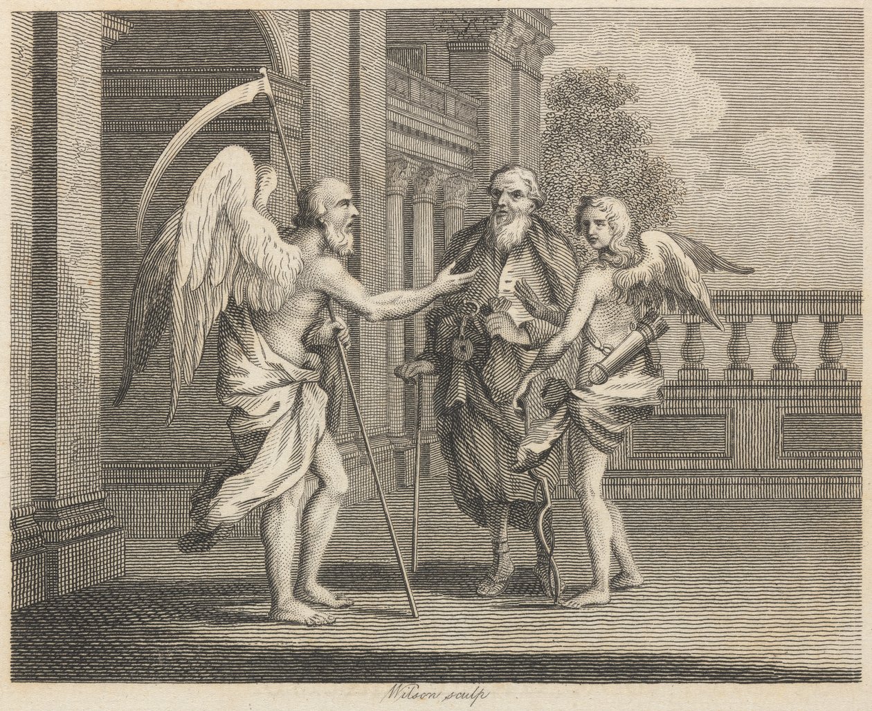 Plutus, Cupido e o Tempo 作： ウィルソン