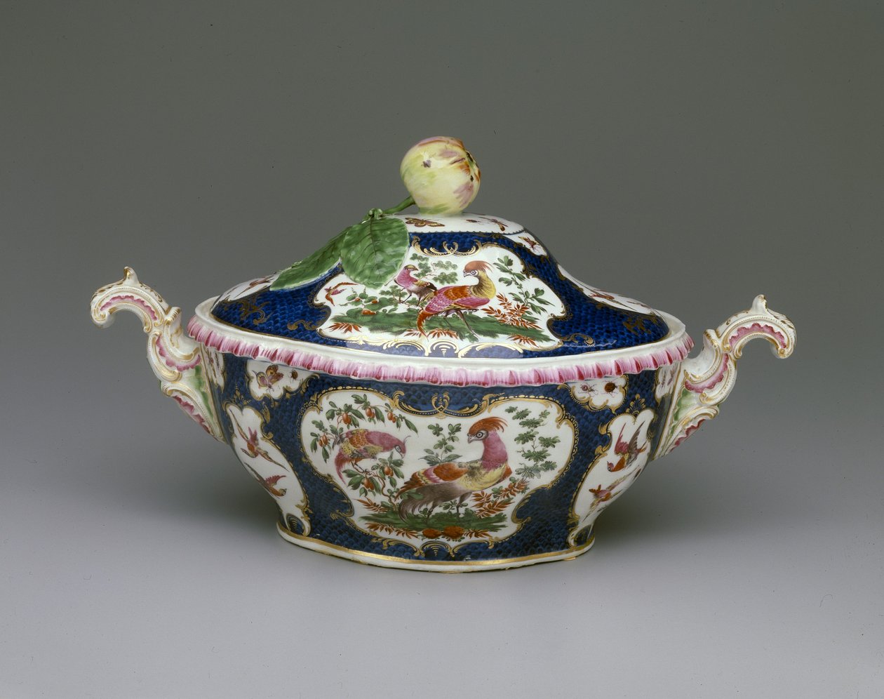 テリーヌ、1780年頃 作： ウースター磁器製造所