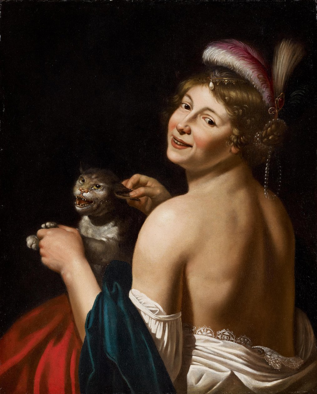 猫の耳で花魁を引く 作： Jan van Bijlertのワークショップ