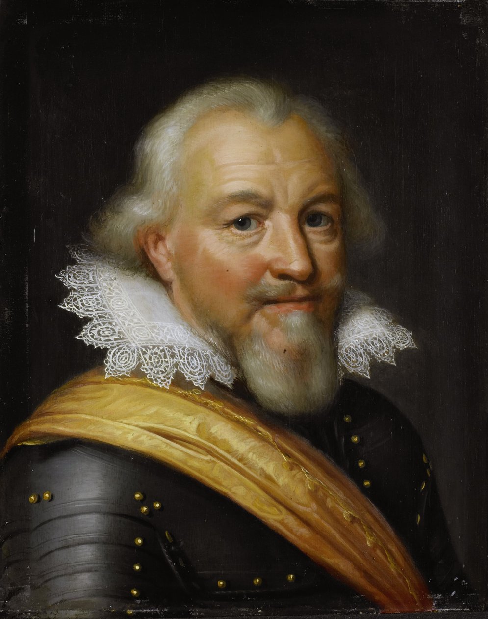 ジョンVIIの肖像（1561-1623）、ナッソーの勝利数 作： ヤン・アントニス。ヴァン・ラヴェステイン
